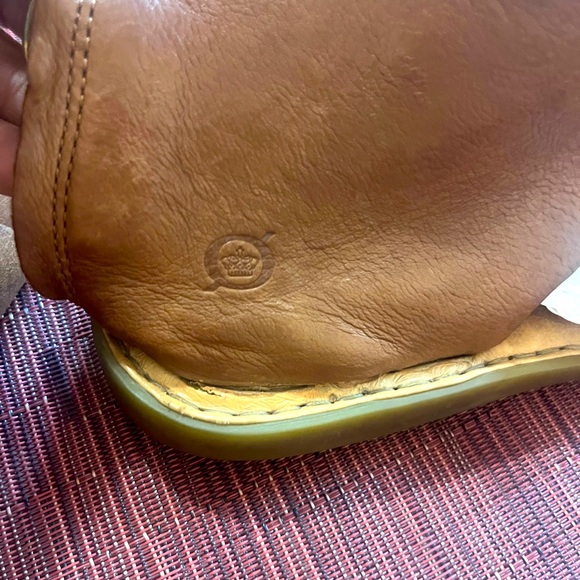 Born Sandals Brown/Tan leather, comfy!! Size 9 - Picture 4 of 6